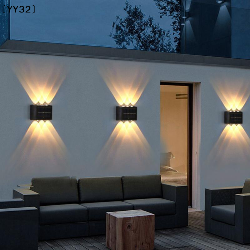 Smart Garden Spotlights - 4-10 LED Solar Lamp Outdoor Waterproof