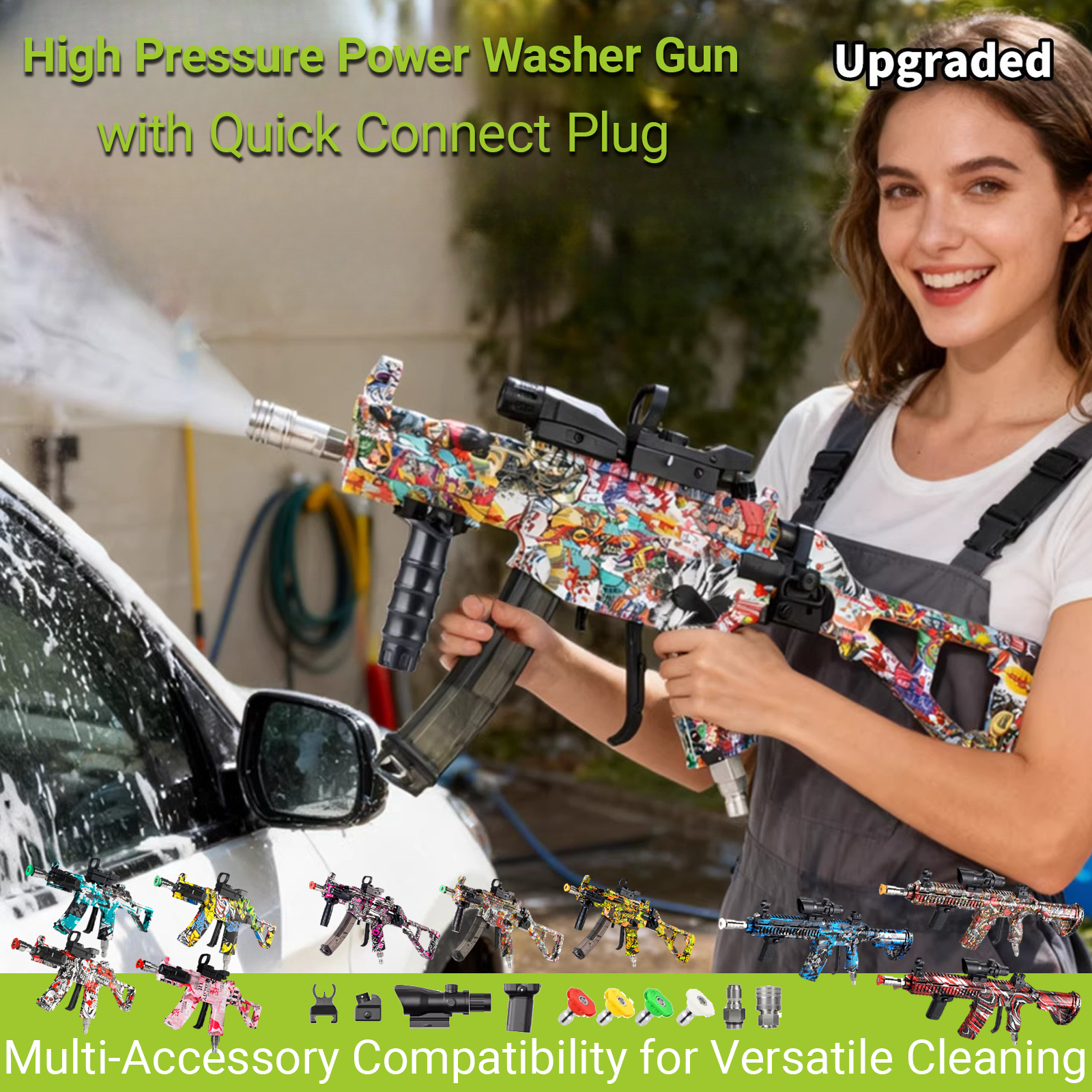 Smart Garden Furniture - High Pressure Power Washer Gun for