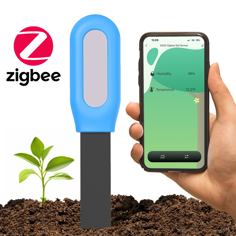 Smart Garden Zigbee - 1PCS Tuya Zigbee Soil Sensor Humidity