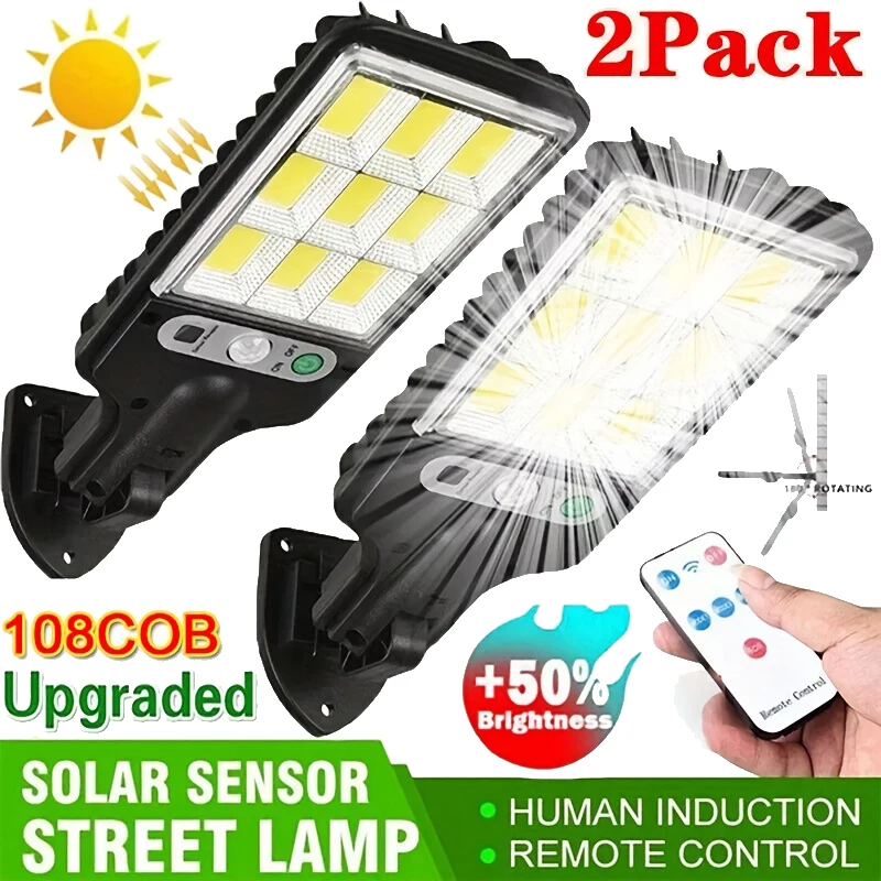 Smart Garden Spotlights - Powerful LED Solar Outdoor Led Courtyard