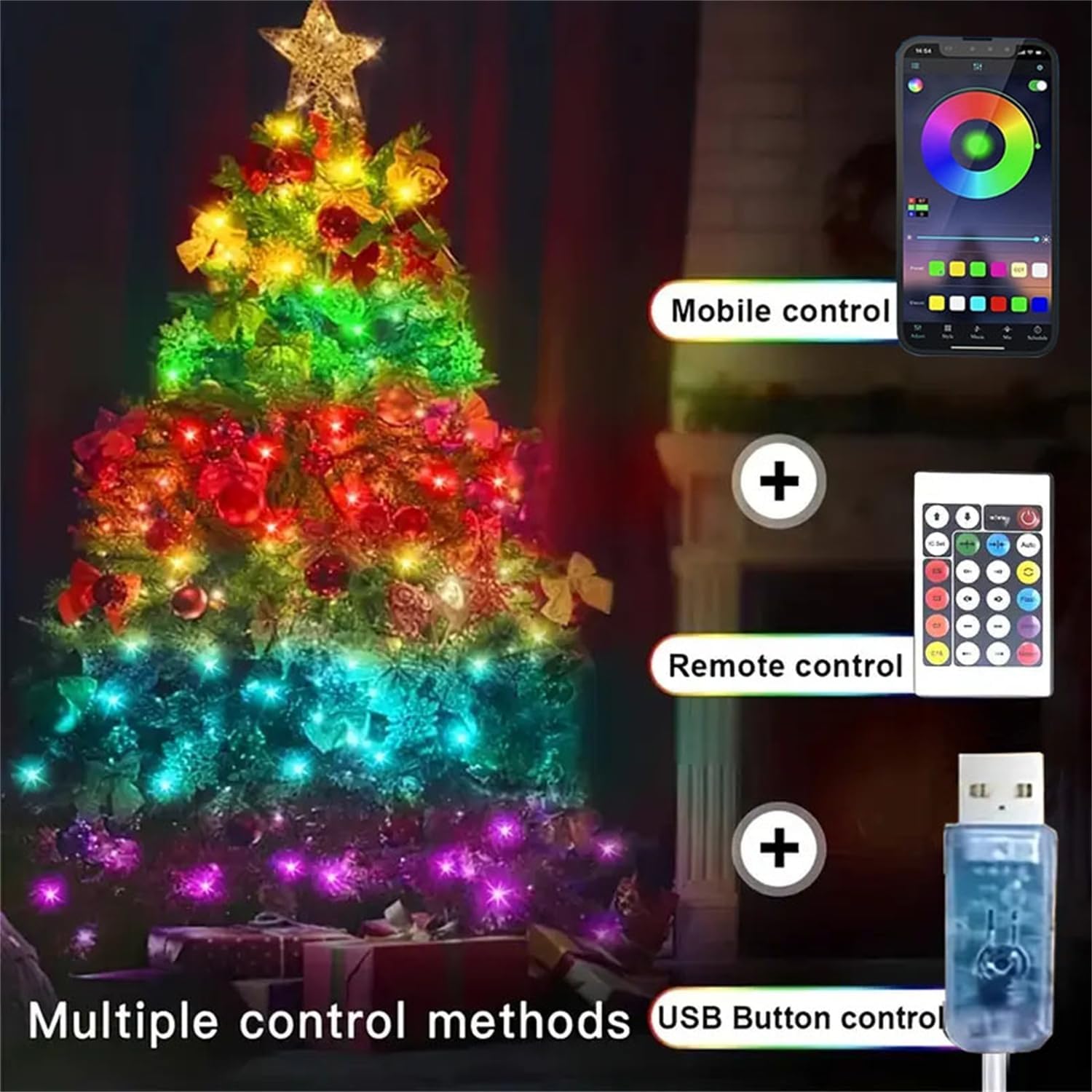 App Smart Garden - Led Fairy Light Strip Christmas Lights