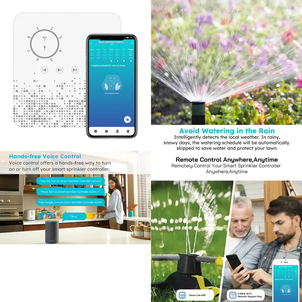 App Smart Garden - Qwinn 2026-Rehent Smart APP 8 Zone