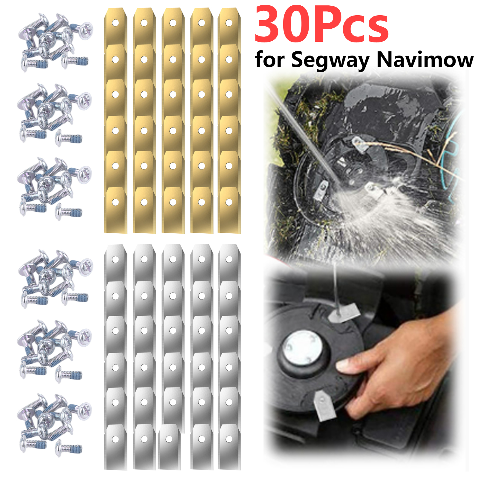 Smart Garden Trimmer - 30Pcs For Segway Navimow Smart Lawnmower