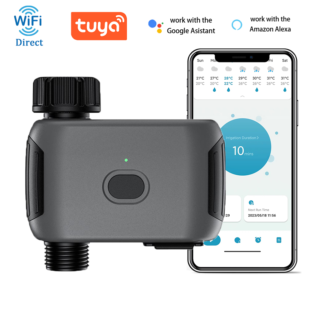 Smart Garden Timer - Insoma Wifi Sprinkler Timer Automatic Irrigation