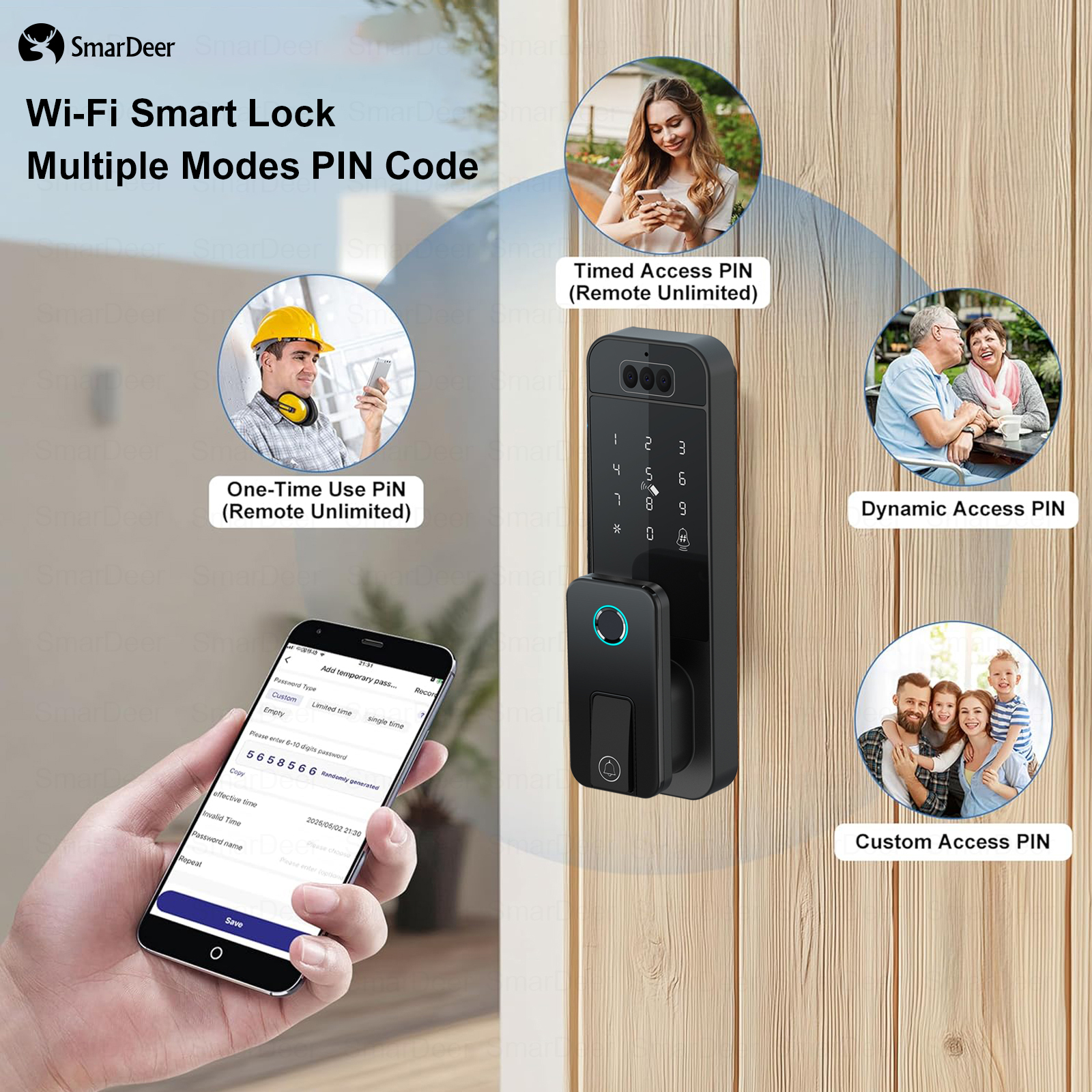Waterproof Outdoor Smart Door  - App Smart Garden 리뷰 및 가격