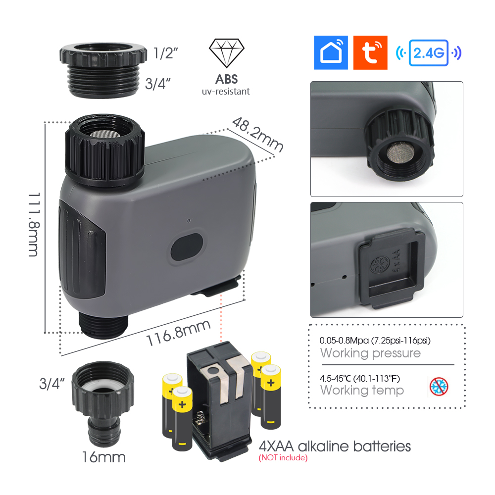 Tuya Smart Wifi Timer Misting  - Smart Garden Timer 리뷰 및 가격