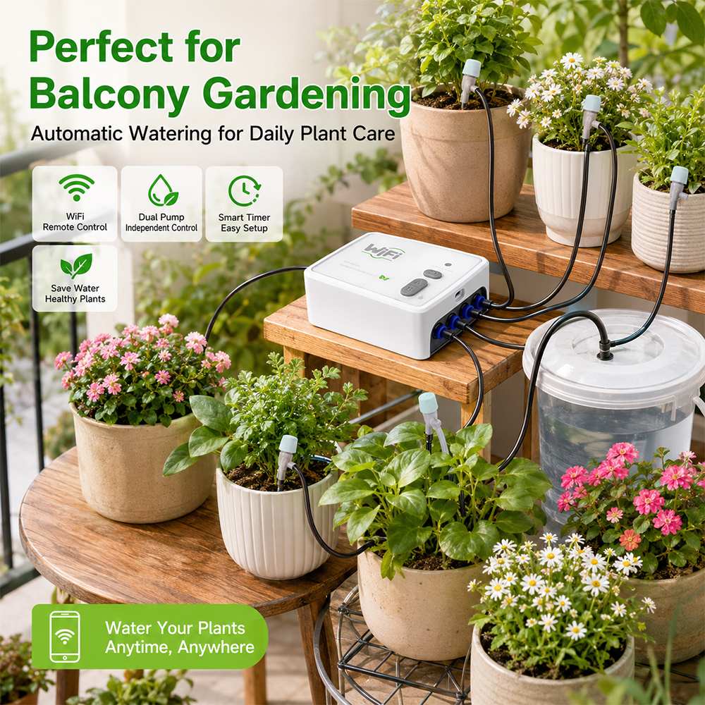 SIHAO WIFI Smart Dual Pump Aut - App Smart Garden 리뷰 및 가격