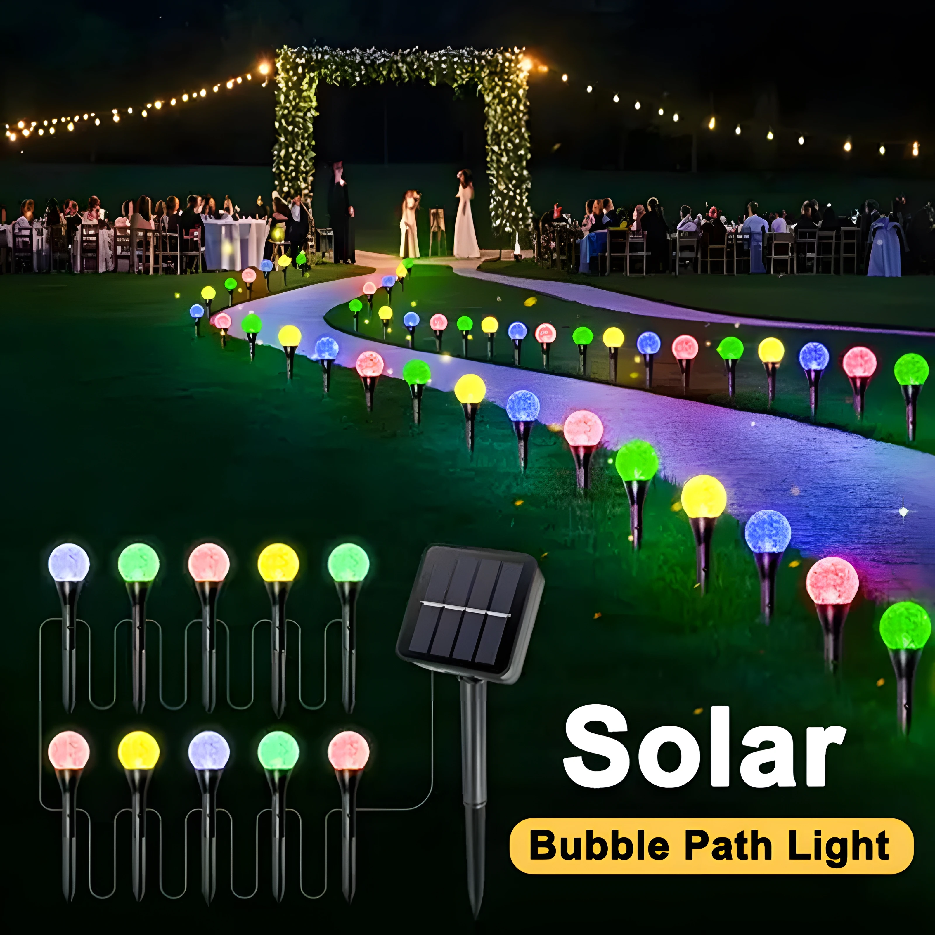 30 LED Solar Bubble Ball Lawn  - Smart Garden Spotlights 리뷰 및 가격