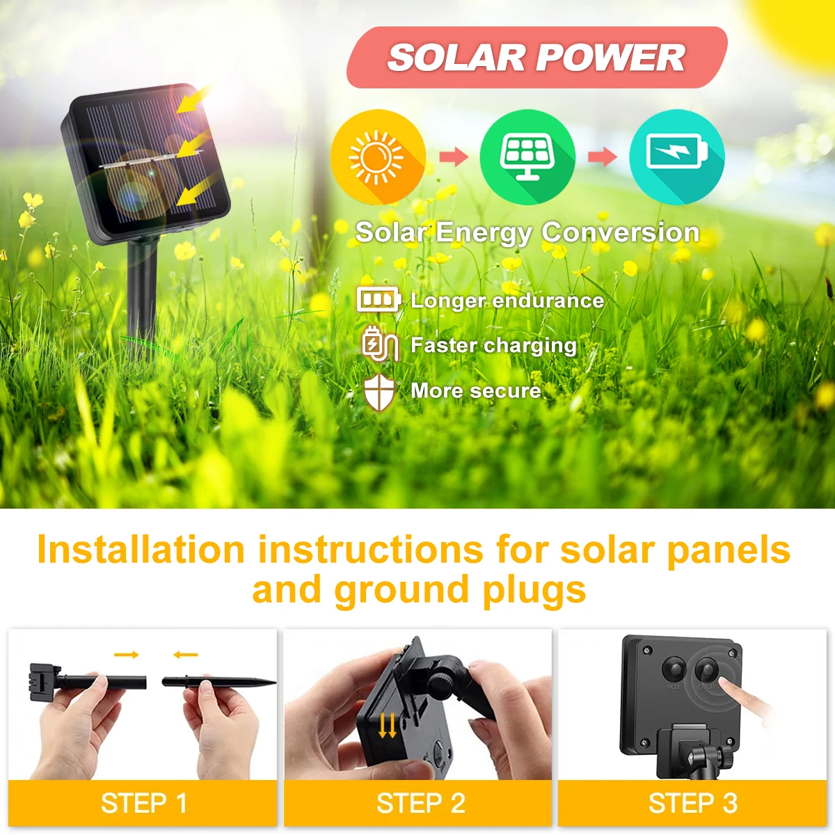 30 LED Solar Bubble Ball Lawn  - Smart Garden Spotlights 리뷰 및 가격