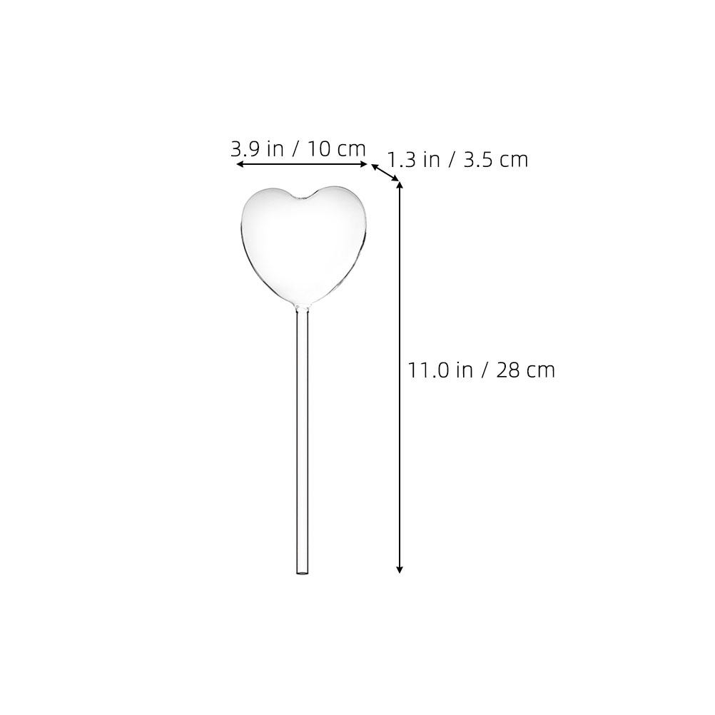 3Pcs Heart Shaped Glass Self W - Smart Garden Furniture 리뷰 및 가격
