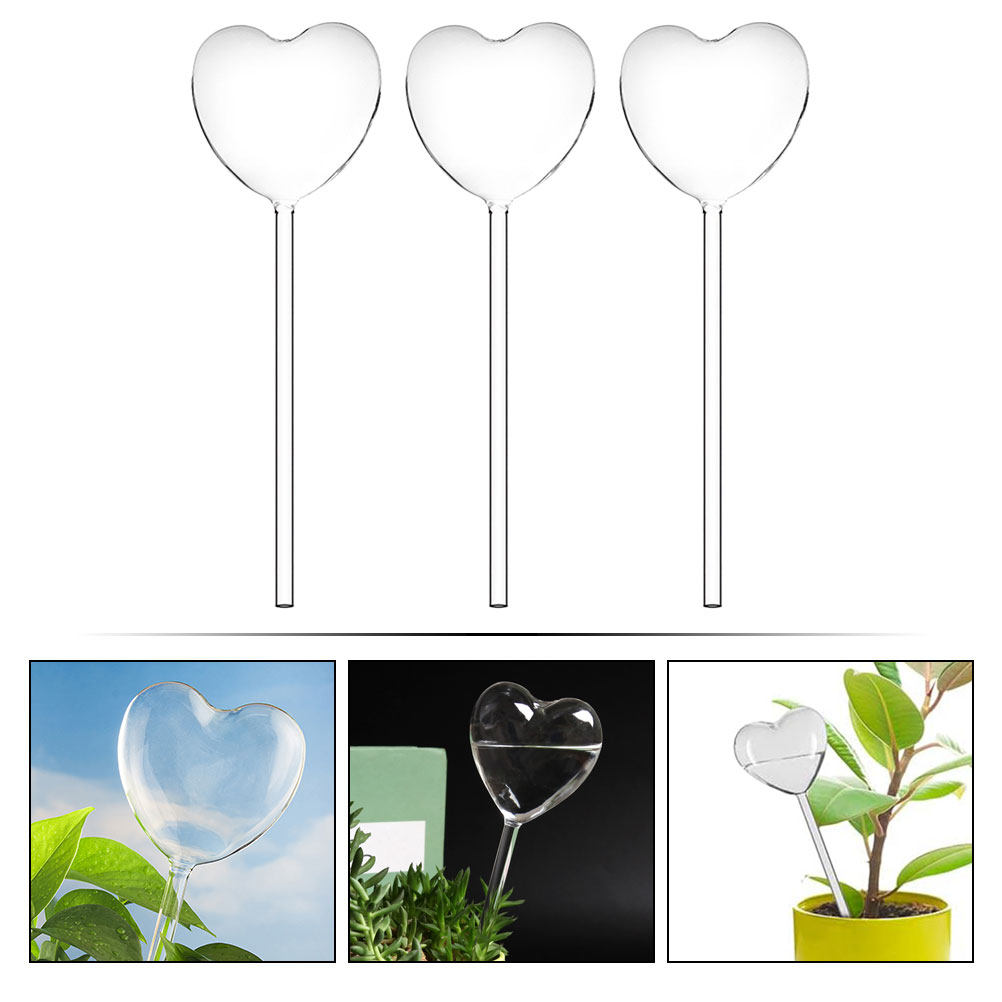 3Pcs Heart Shaped Glass Self W - Smart Garden Furniture 리뷰 및 가격