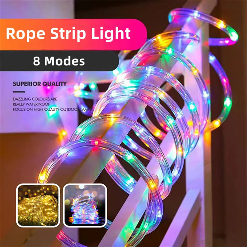 LED Solar Strip Rope Tube Fair - Smart Garden Spotlights 리뷰 및 가격