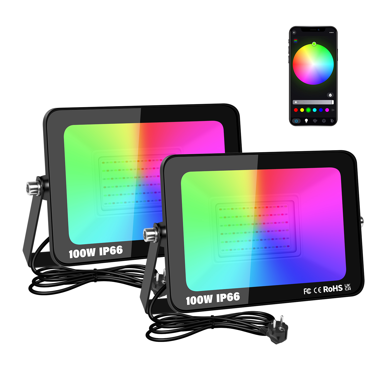 SKYWORLD APP RGB Smart Floodli - App Smart Garden 리뷰 및 가격