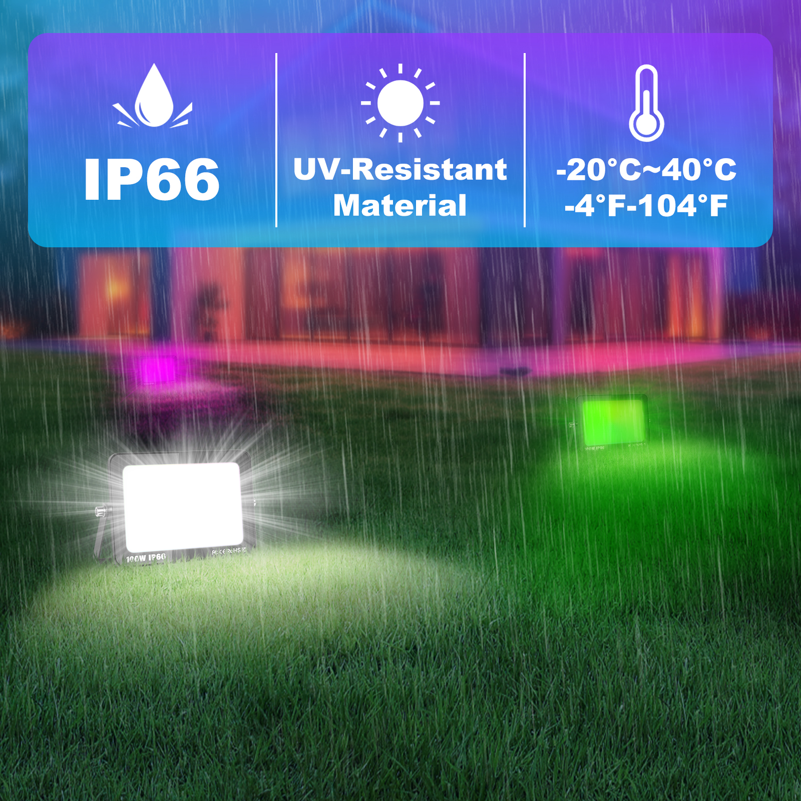 SKYWORLD APP RGB Smart Floodli - App Smart Garden 리뷰 및 가격