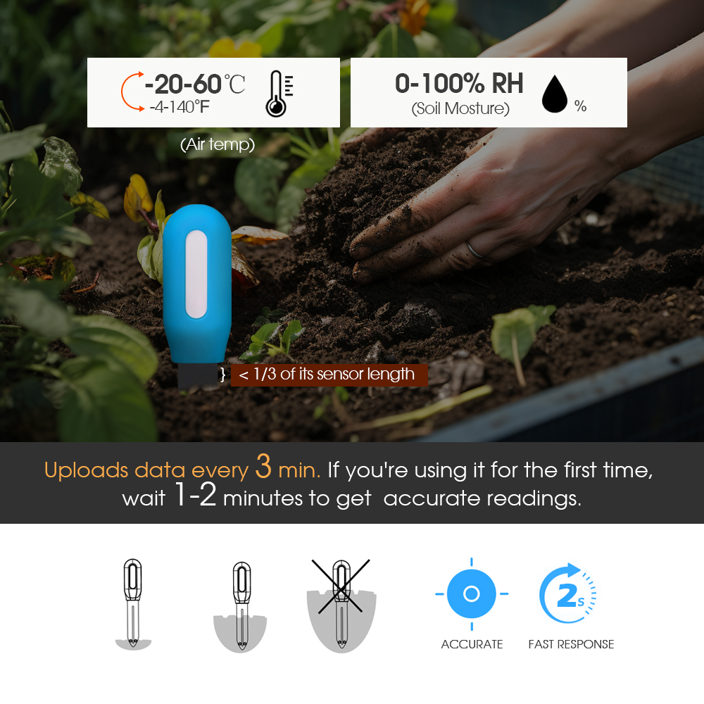 1PCS Tuya Zigbee Soil Sensor H - Smart Garden Zigbee 리뷰 및 가격