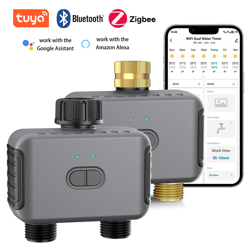 Tuya Smart Dual Water Timer Bl - Smart Gardening 리뷰 및 가격