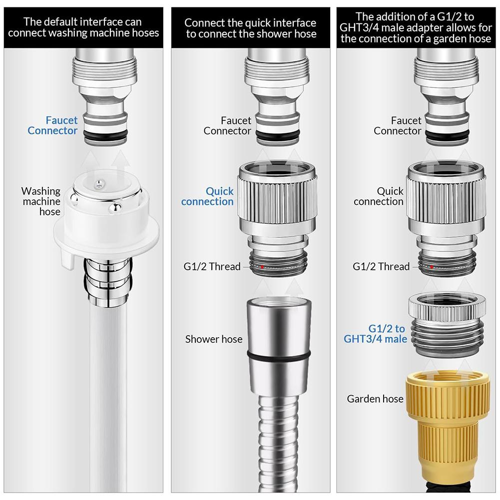 Faucet Adapter Set for Garden  - Smart Garden Furniture 리뷰 및 가격