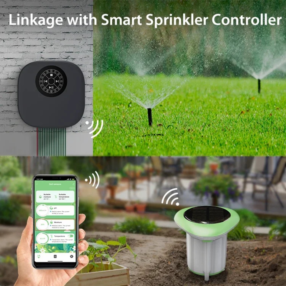 Smart WiFi Solar Soil Tester M - App Smart Garden 리뷰 및 가격