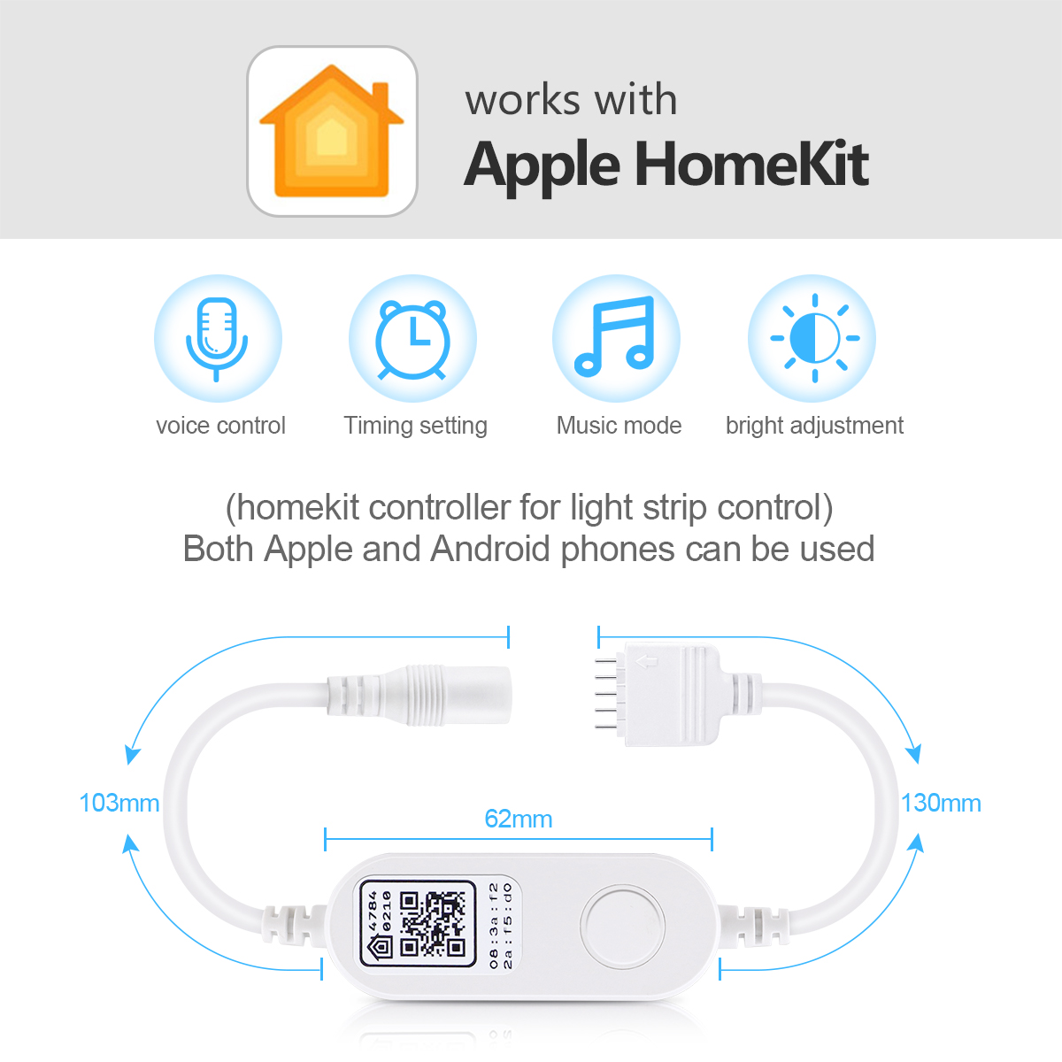 DC 12V WIFI RGBW RGBWW LED Str - Smart Garden Apple 리뷰 및 가격