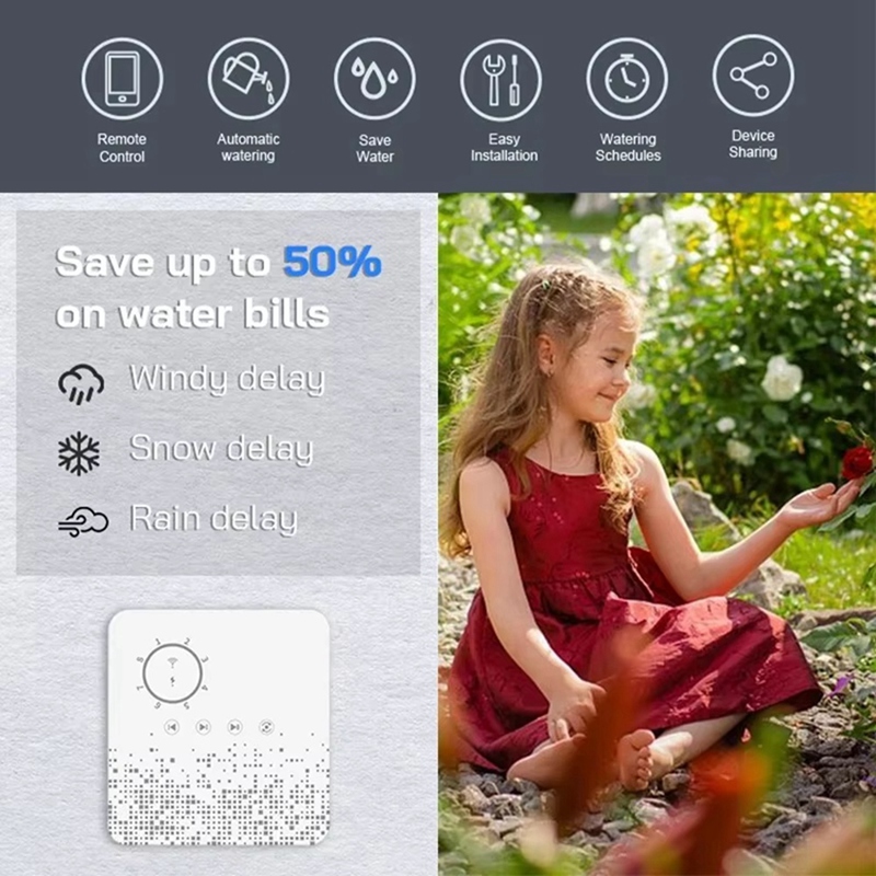 Tuya WiFi Smart Sprinkler Cont - Smart Garden Timer 리뷰 및 가격