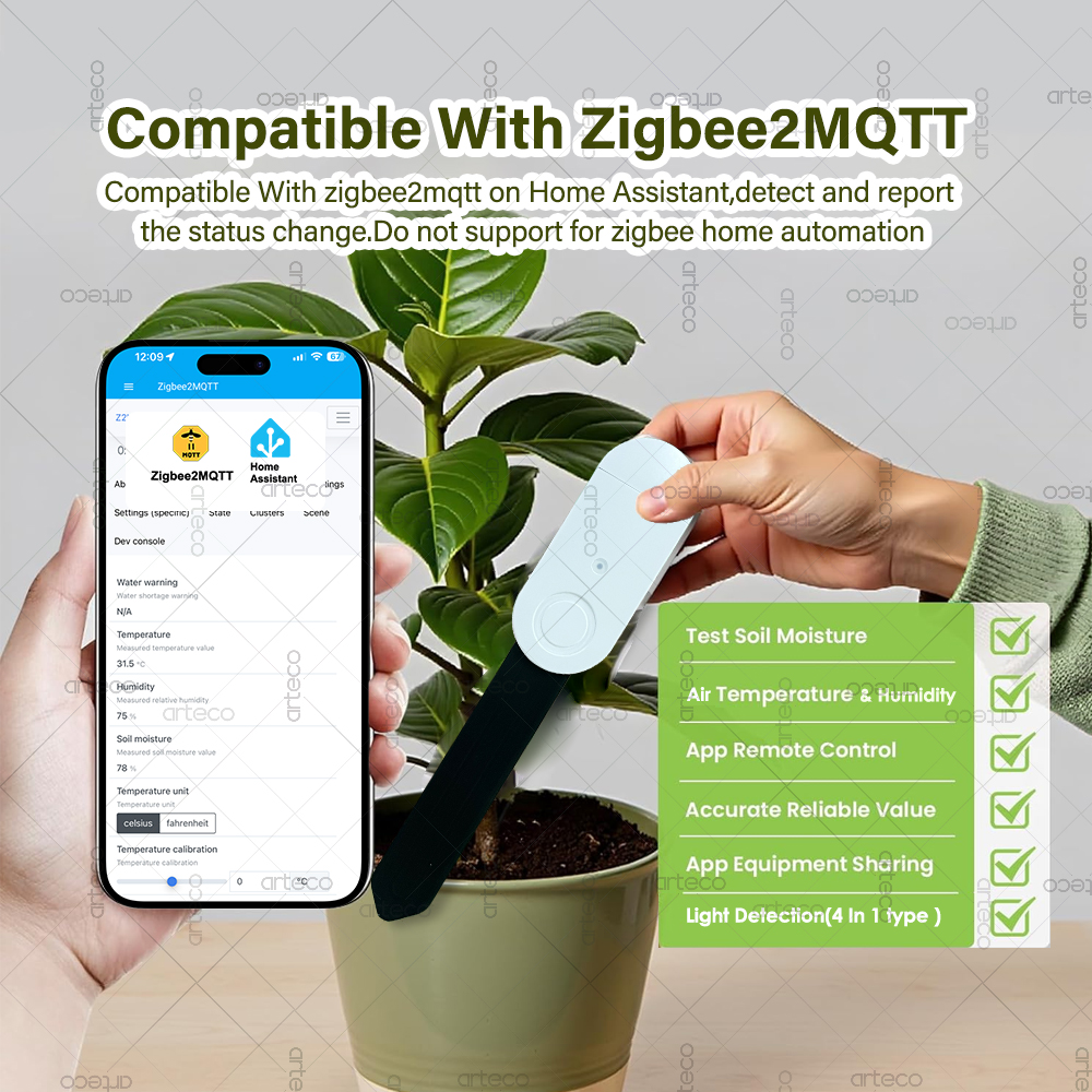 Zigbee Soil Moisture Sensor Te - Smart Garden Zigbee 리뷰 및 가격