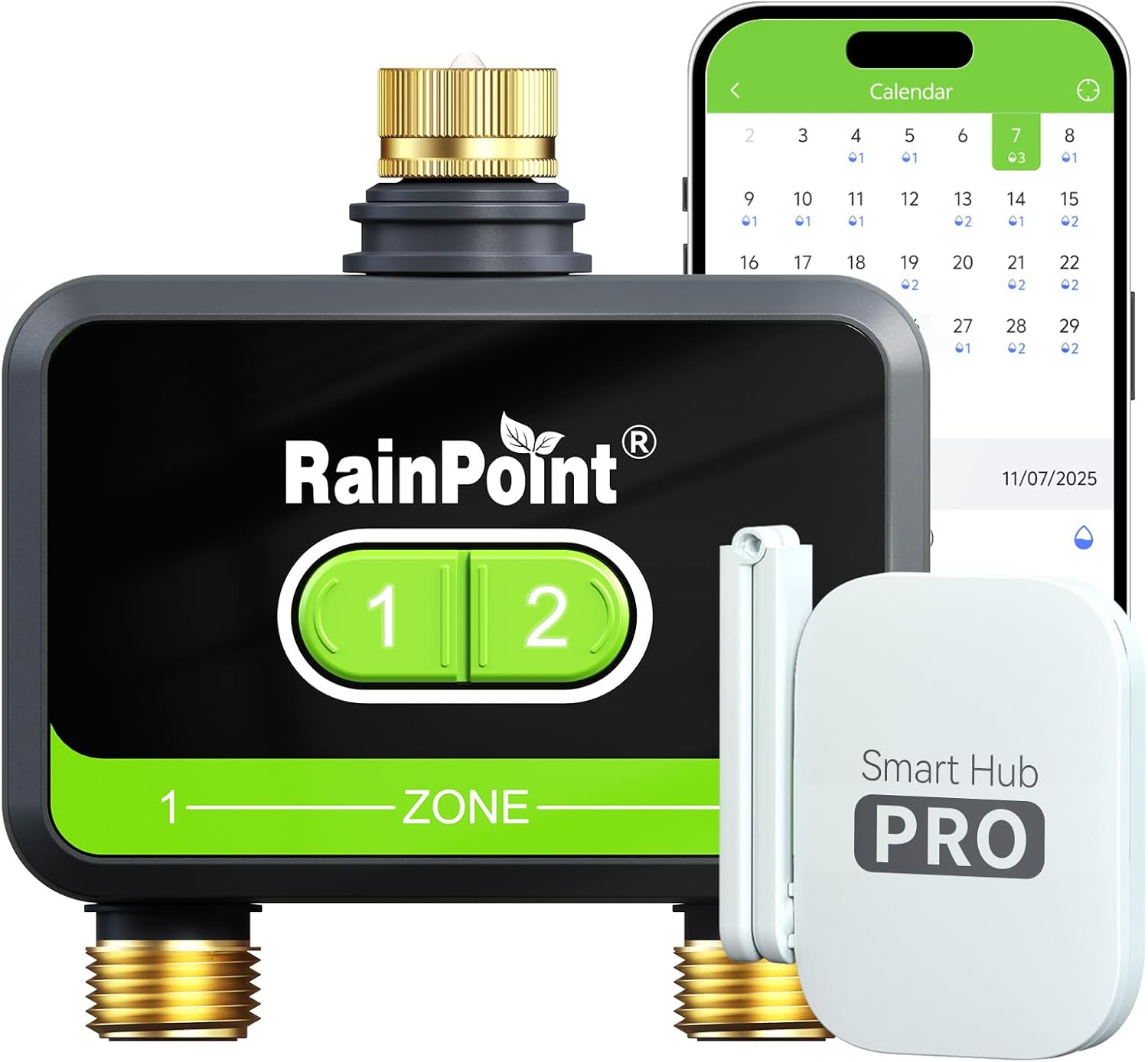 2-Zone Smart WiFi Water Timer  - App Smart Garden 리뷰 및 가격