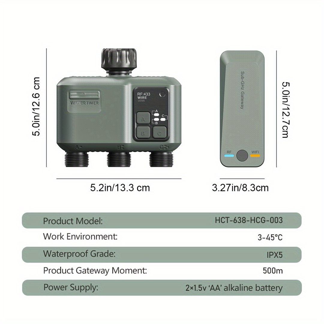 Eshico Smart Sprinkler Timer:  - App Smart Garden 리뷰 및 가격
