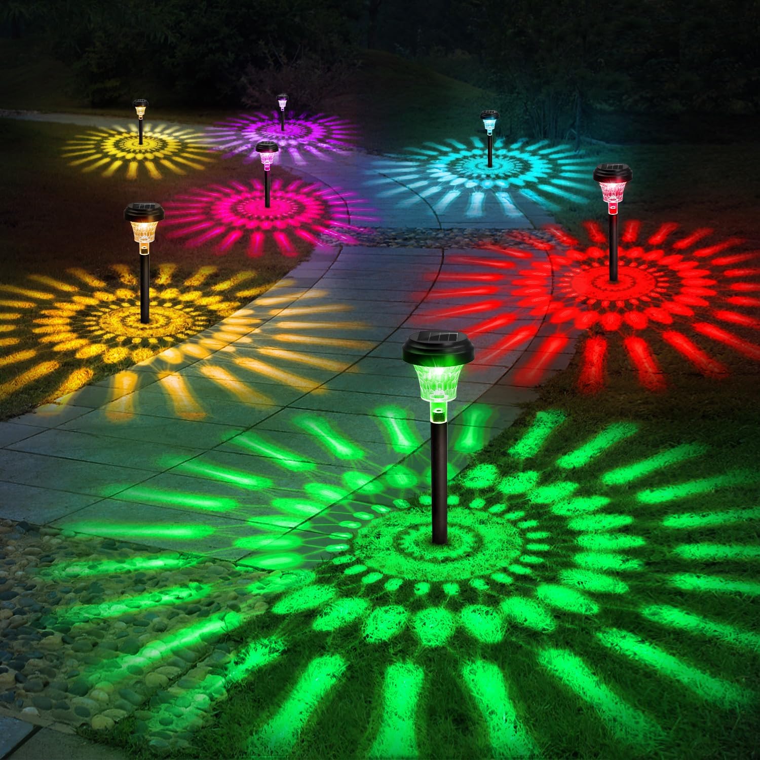 Solar Pathway Lights Outdoor S - Smart Garden Spotlights 리뷰 및 가격
