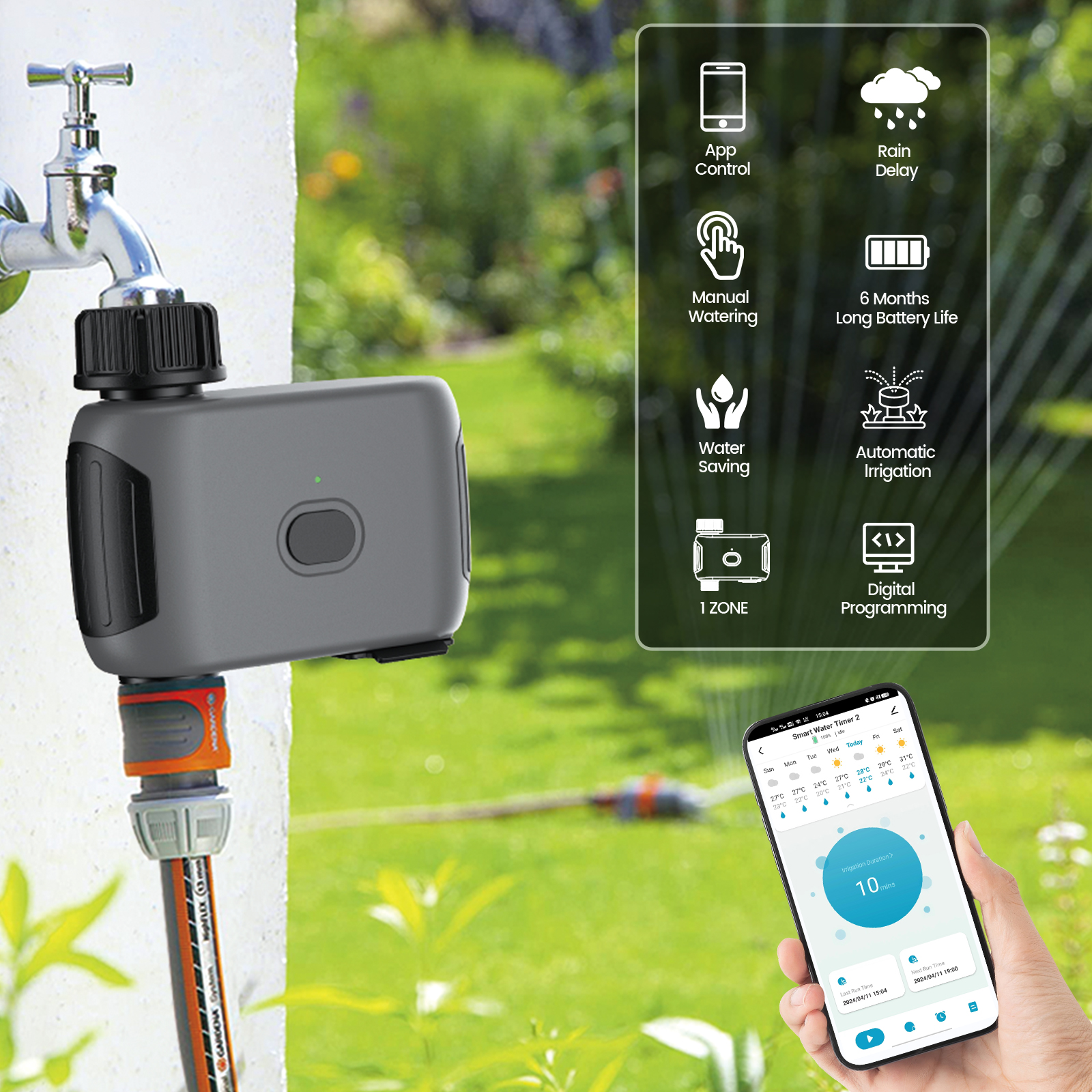 Insoma Wifi Sprinkler Timer Au - Smart Garden Timer 리뷰 및 가격