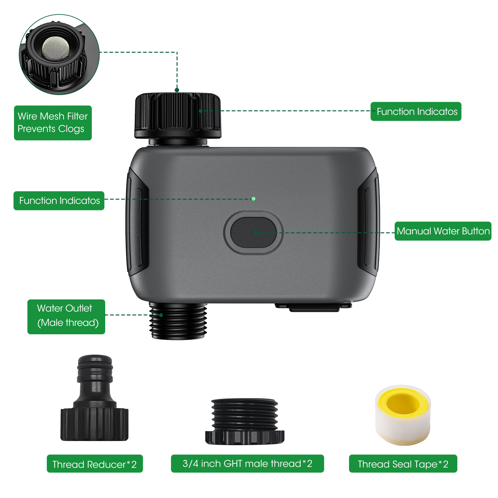 Insoma Wifi Sprinkler Timer Au - Smart Garden Timer 리뷰 및 가격