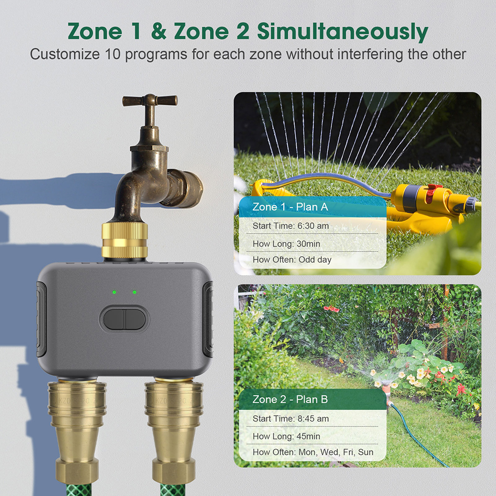 Tuya 2 Zone Watering Timer Gar - Smart Gardening 리뷰 및 가격