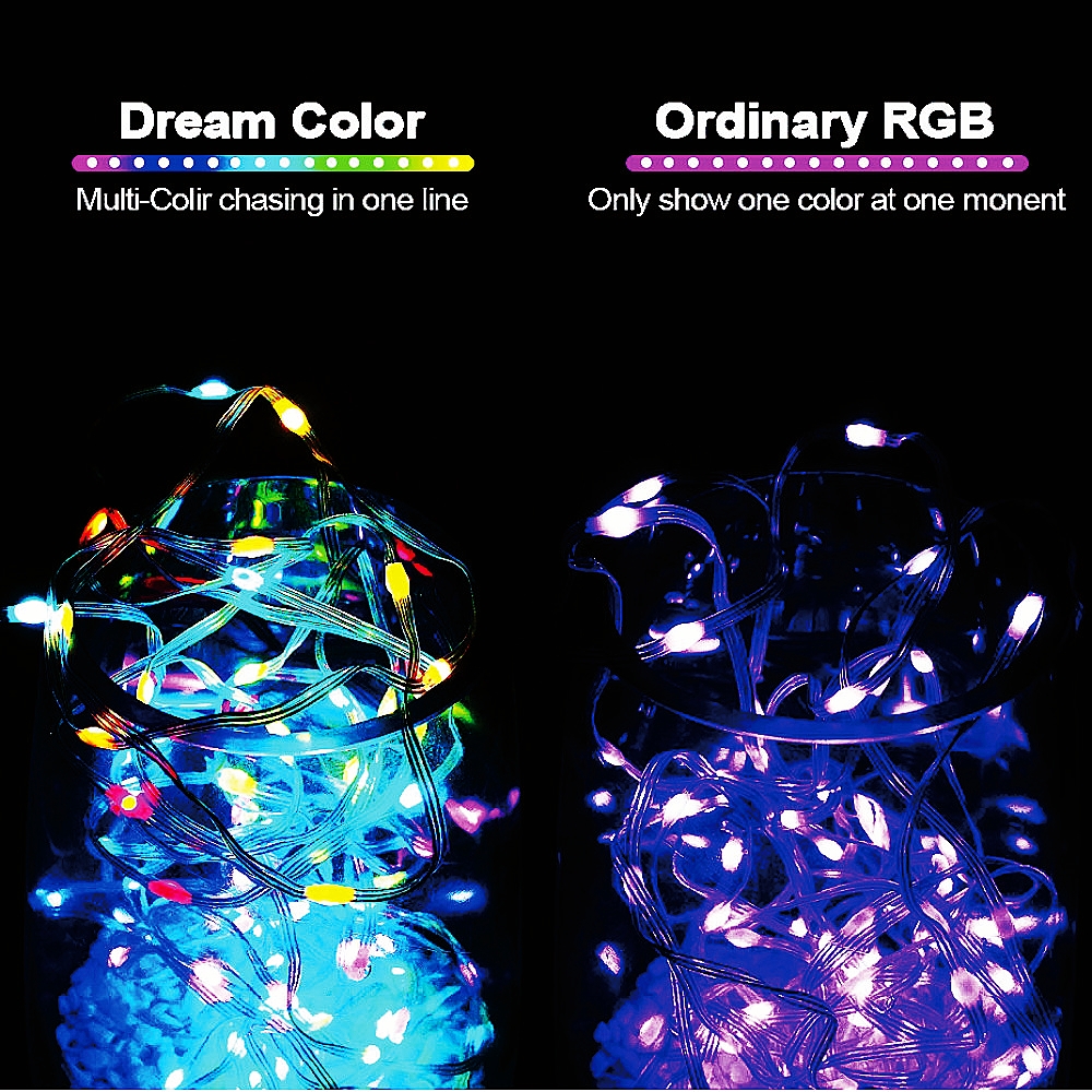USB LED Smart App RGBIC Fairy  - App Smart Garden 리뷰 및 가격